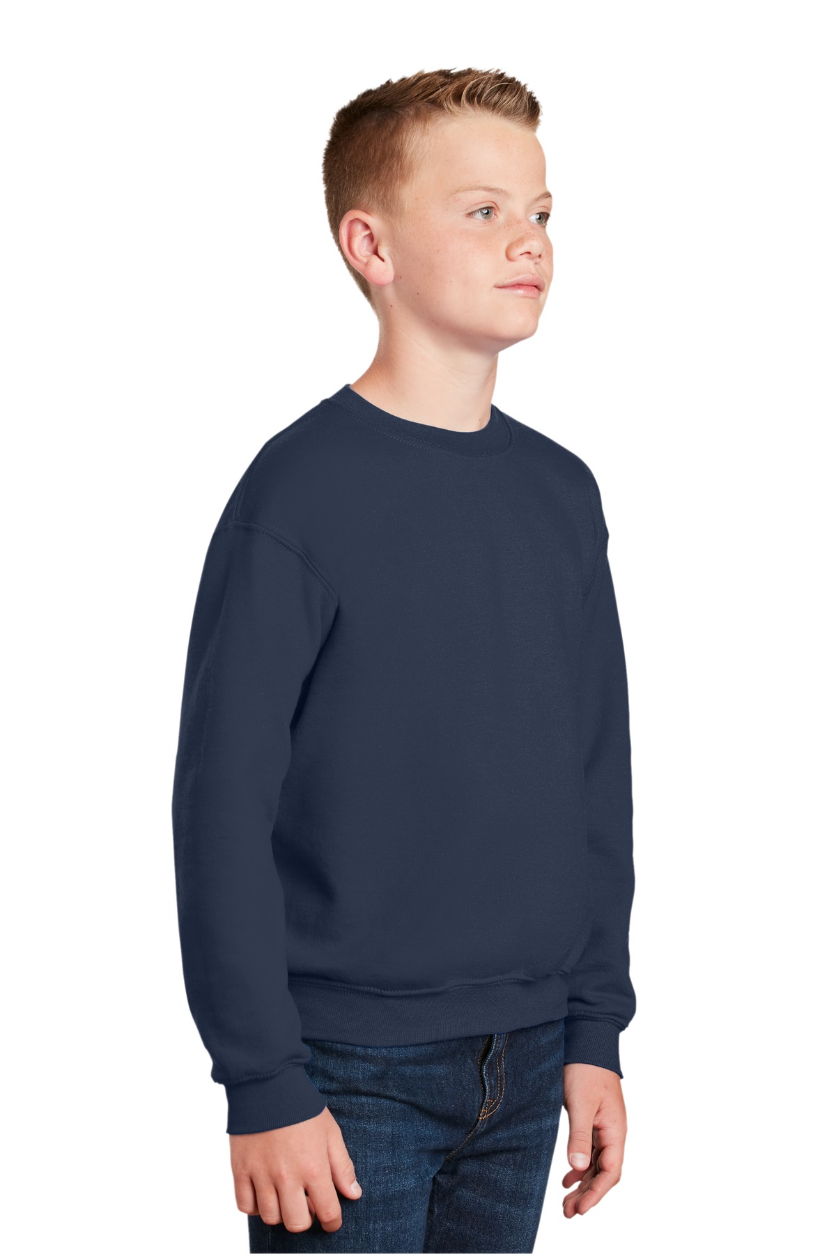 18600B - Gildan Youth Heavy Blend Full-Zip Hooded Sweatshirt